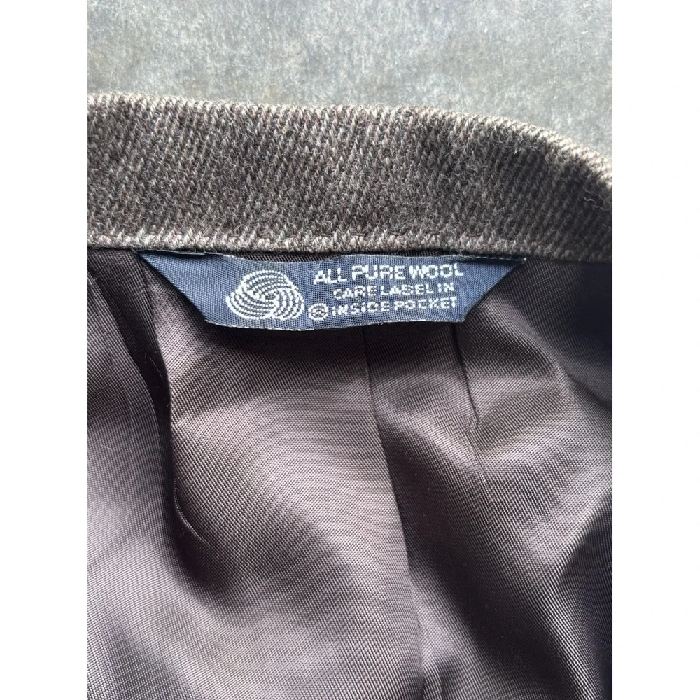 Burberry USA Men's Sports Coat Blazer 42R Wool Gray Jacket Quilted